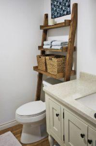 Granny Flat Storage Solutions - Over the toilet shelving