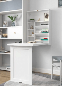 Granny Flat Storage Solutions - fold out desk