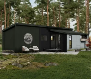 Sucasa Modular Home in a country setting.
