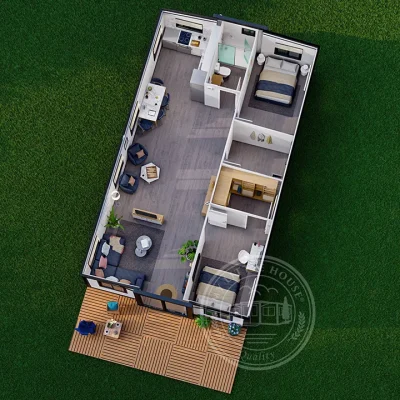 40ft HAVEN 2 Bed, 1 WIR + Laundry