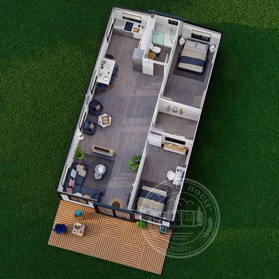 40ft HAVEN 2 Bed + Laundry