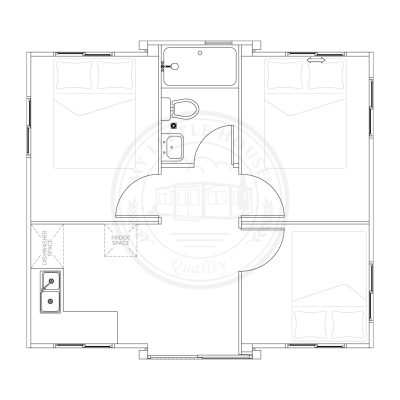 Oasis-20ft-3-Bed-Reversed-Kitchen-Bathroom
