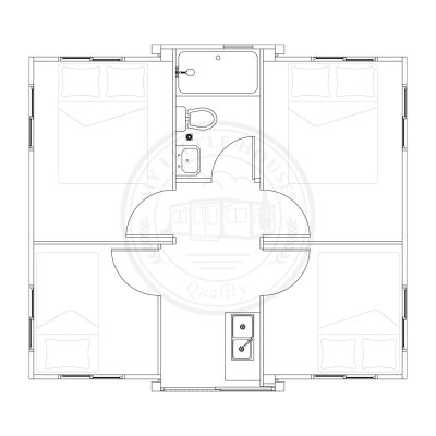Oasis-20ft-4-Bed-Bathroom-Kitchen