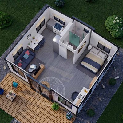 Oasis Open Plan Floorplan 3D