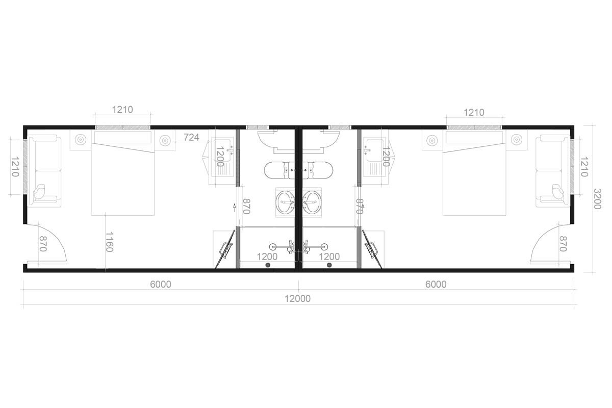 SUCASA 2P Floorplan