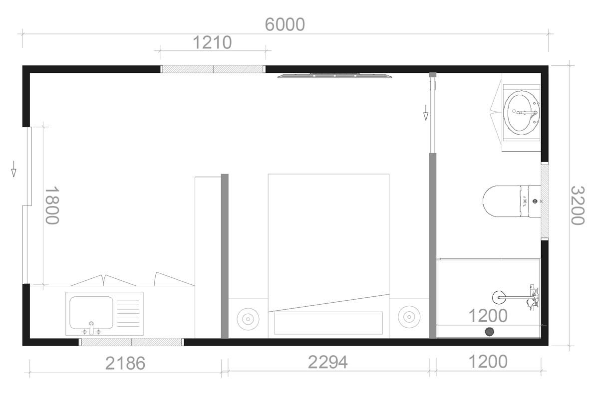 SUCASA BB BNB 4 Floorplan