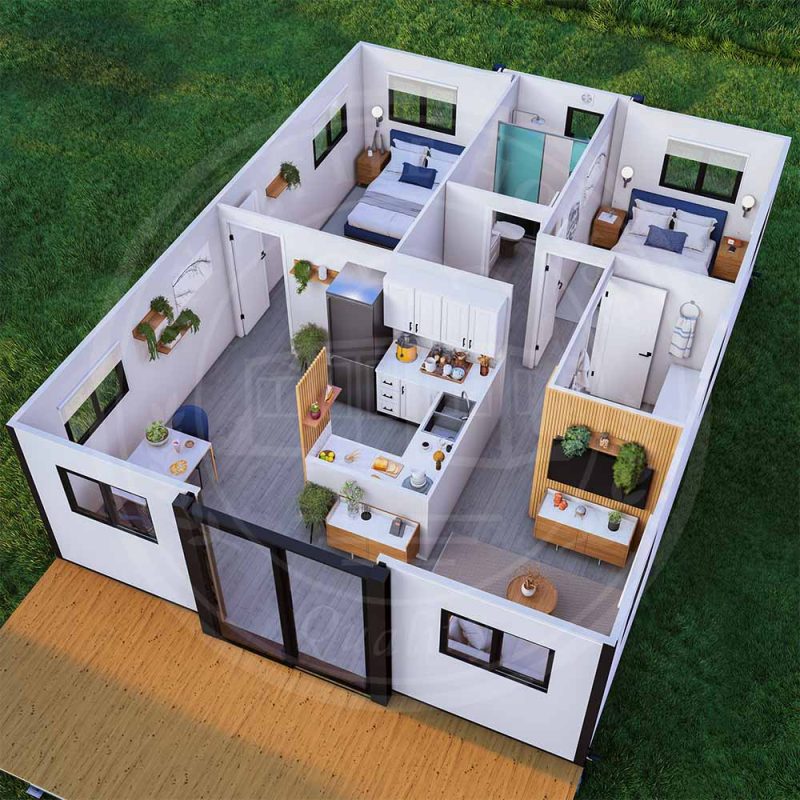 SUCASA® 56 - 2 Bed
